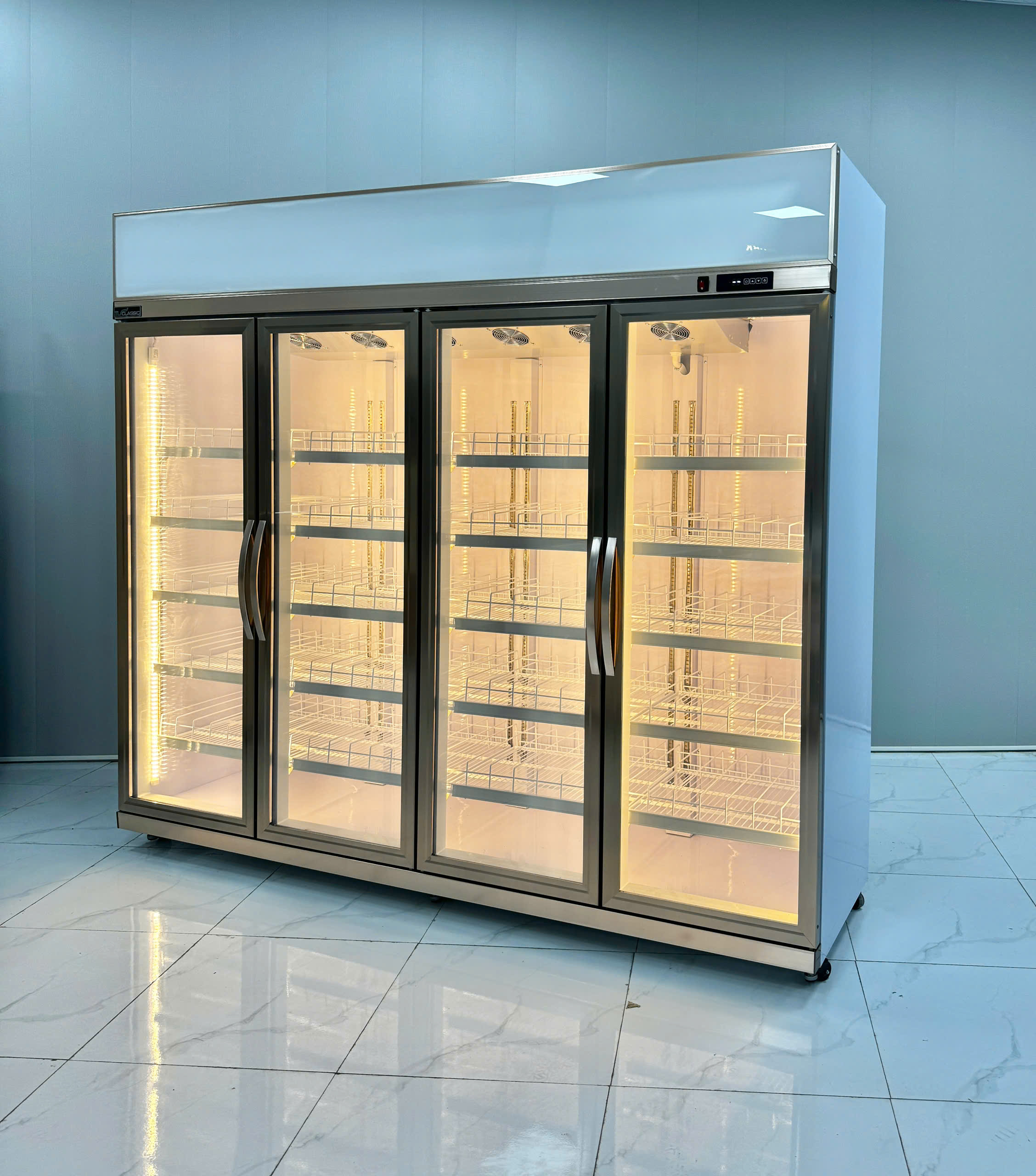 Tủ mát 4 cánh cao cấp (lock trên)
