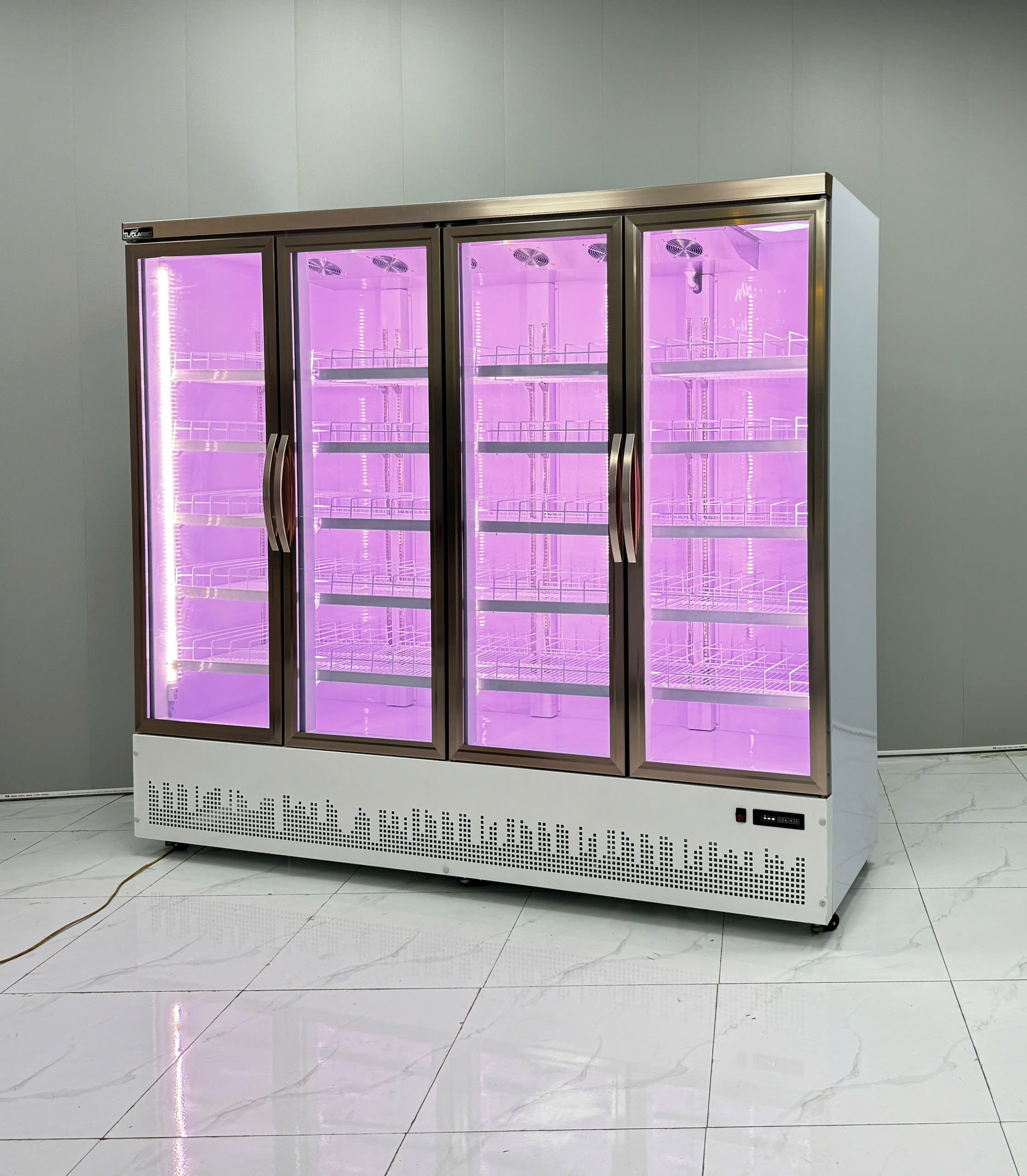Tủ mát 4 cánh cao cấp (lock dưới)