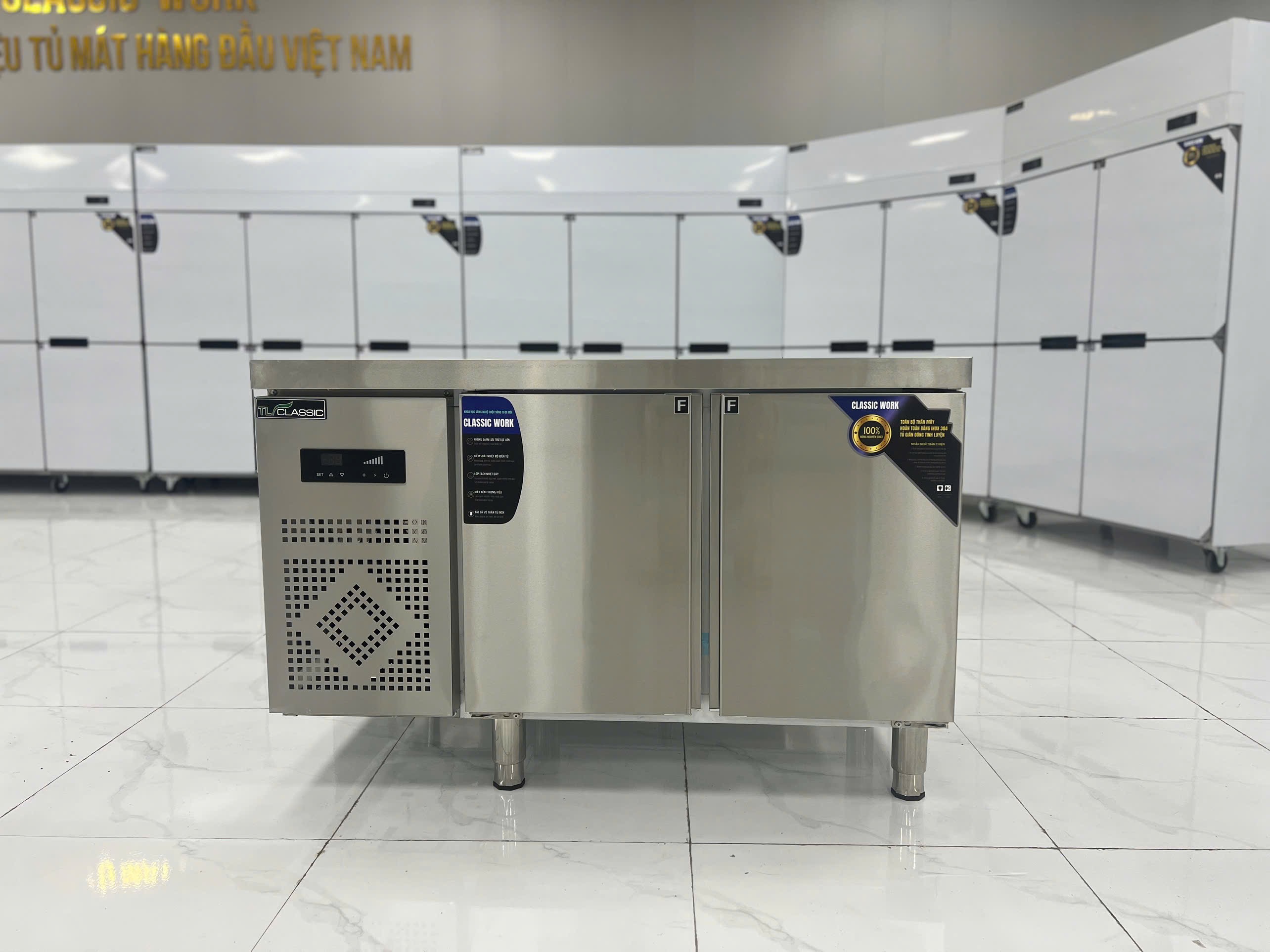 BÀN BẾP INOX - LÀM MÁT