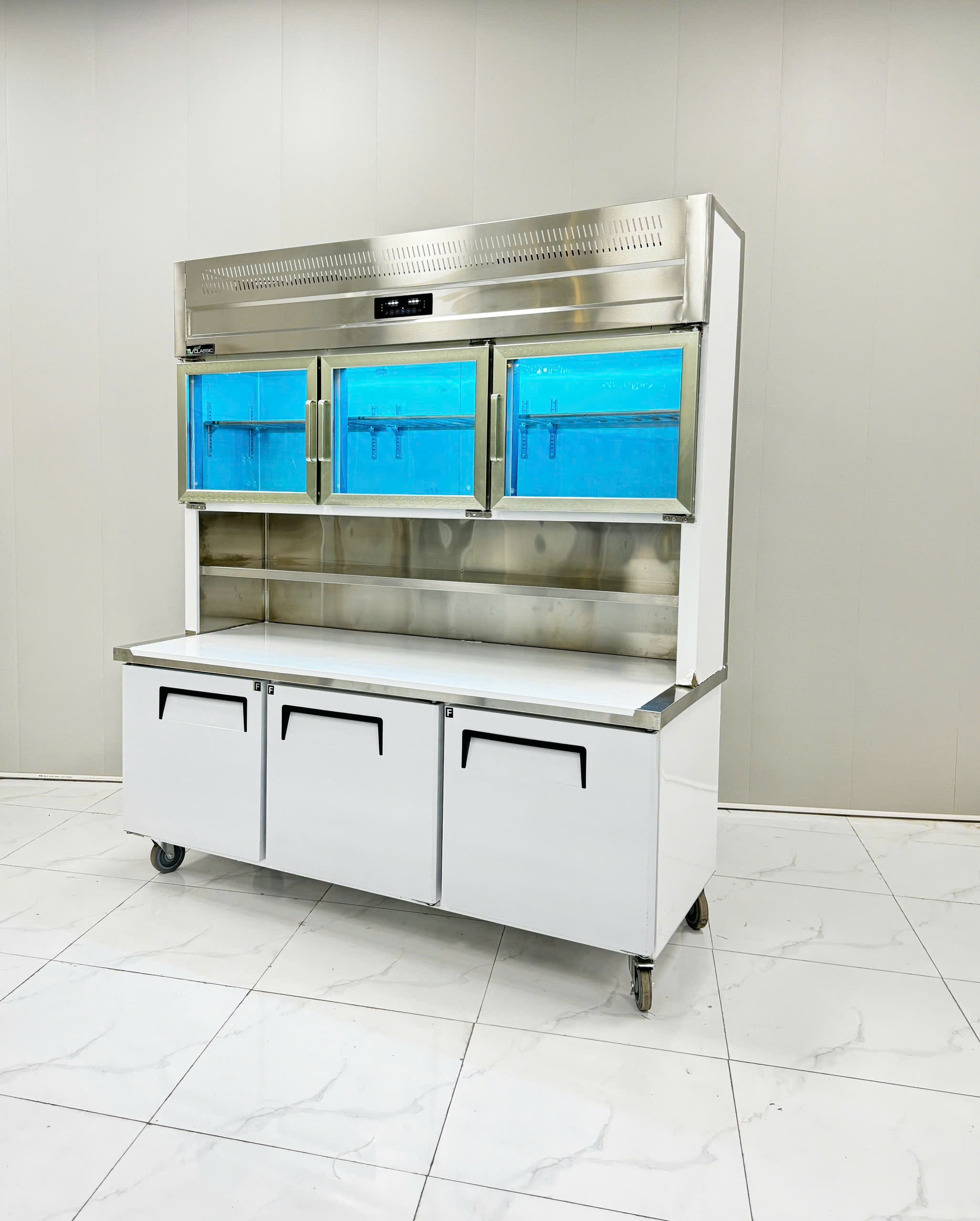 TỦ INOX - PHA CHẾ - 1M5