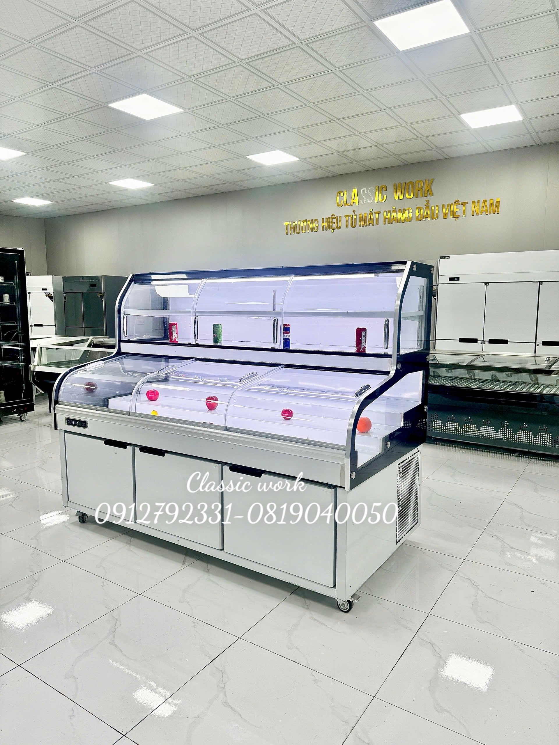 Tủ thịt thực phẩm cao 3 chế độ