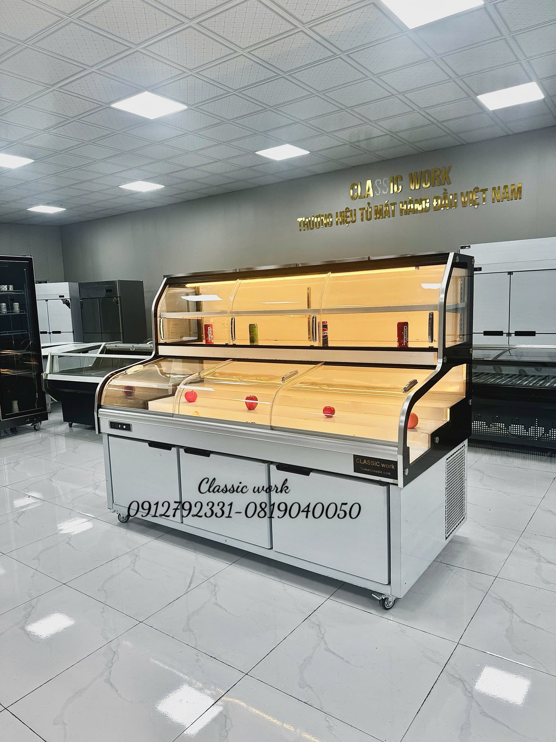 Tủ thịt thực phẩm cao 3 chế độ