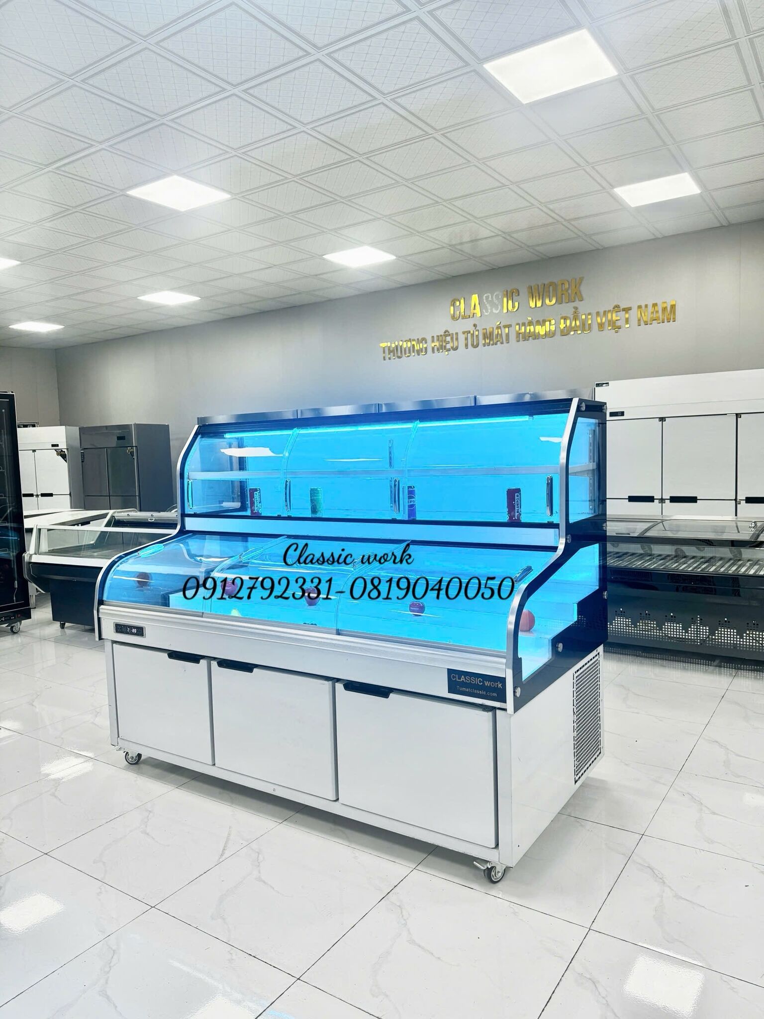 Tủ thịt thực phẩm cao 3 chế độ