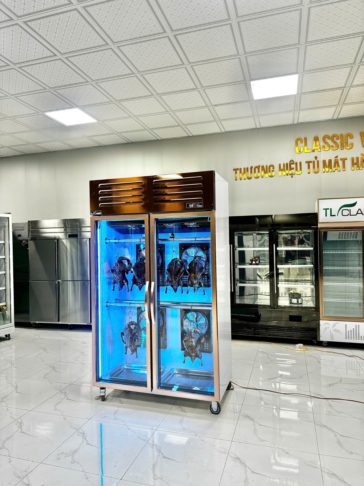 Tủ Sấy Vịt - Nóng - Lạnh - Hoàn Toàn Tự động