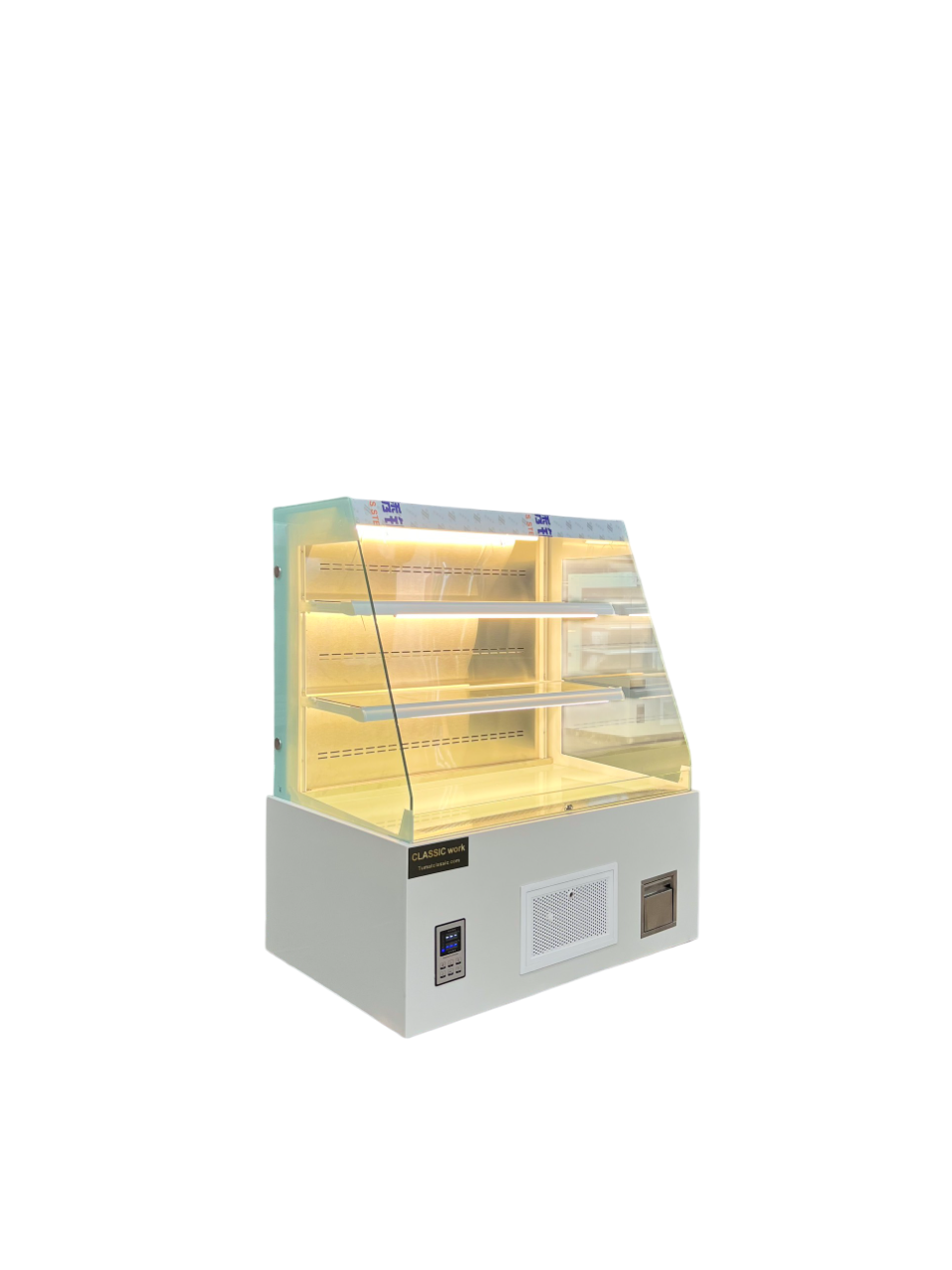 Tủ kéo rèm kính chéo 1m2