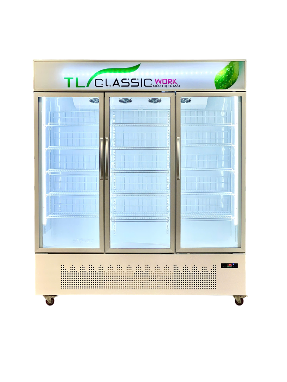 Tủ đông đứng 3 cánh cao cấp