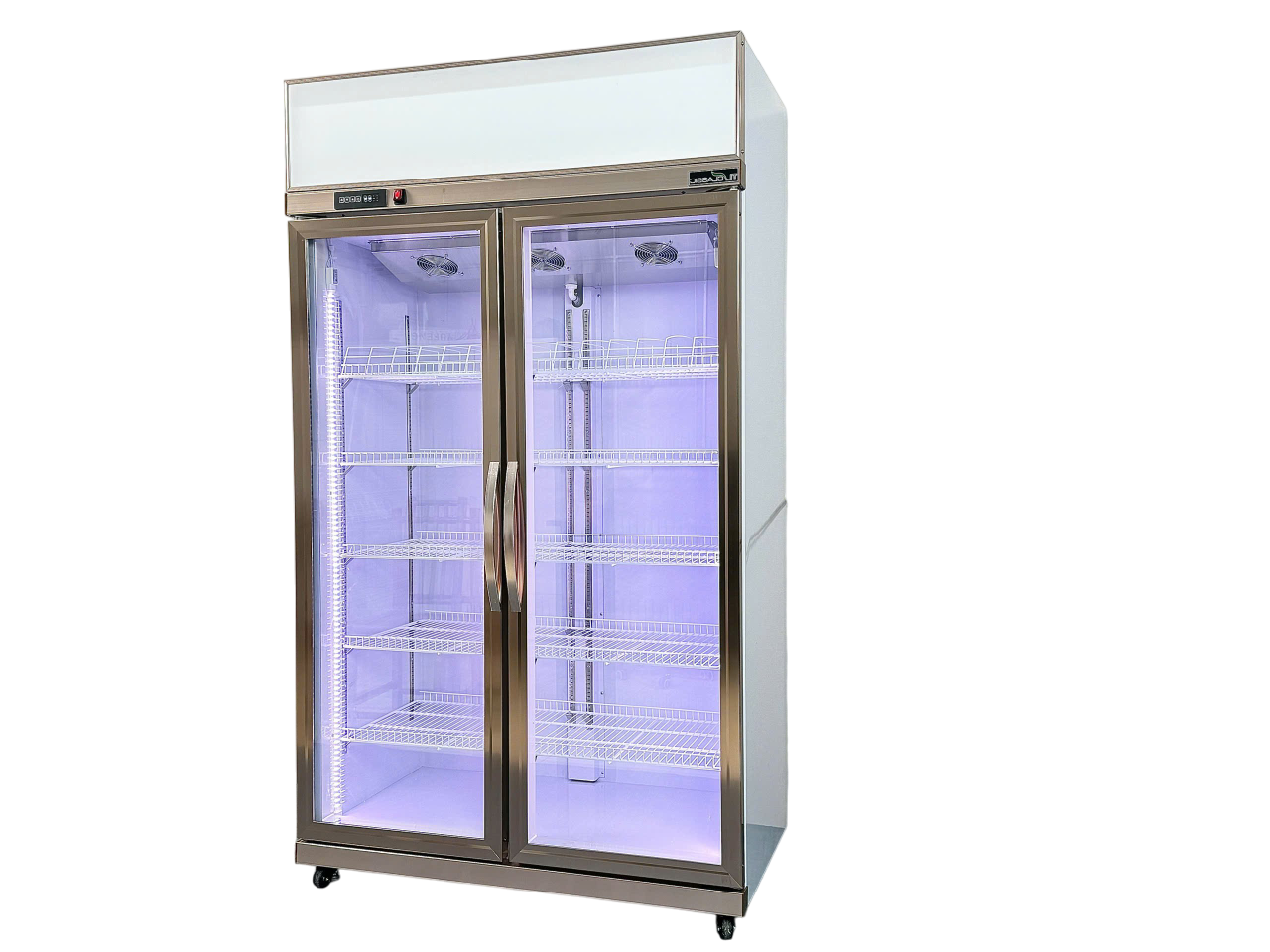 Tủ mát 2 cánh sấy kính điện