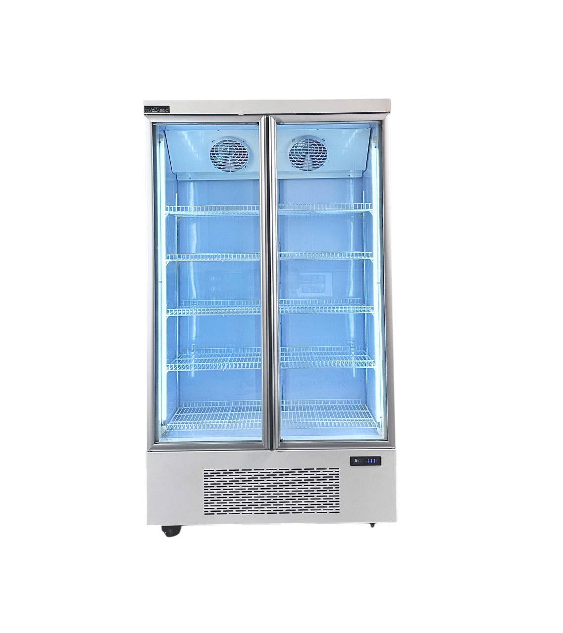 Tủ đông đứng 2 cánh kính