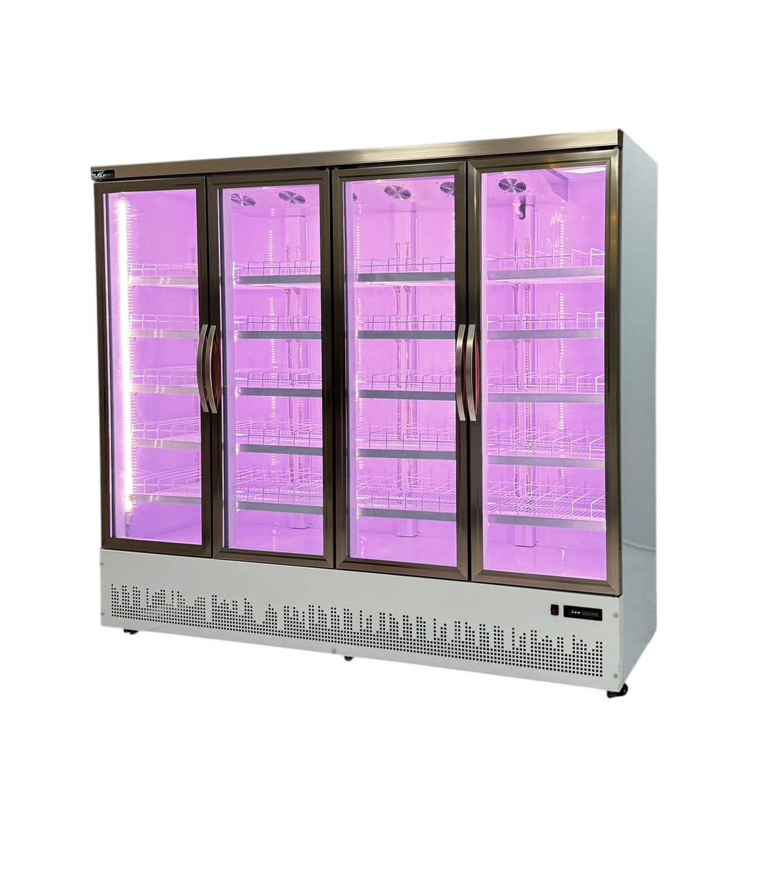 Tủ mát 2 3 4 cánh lock dưới