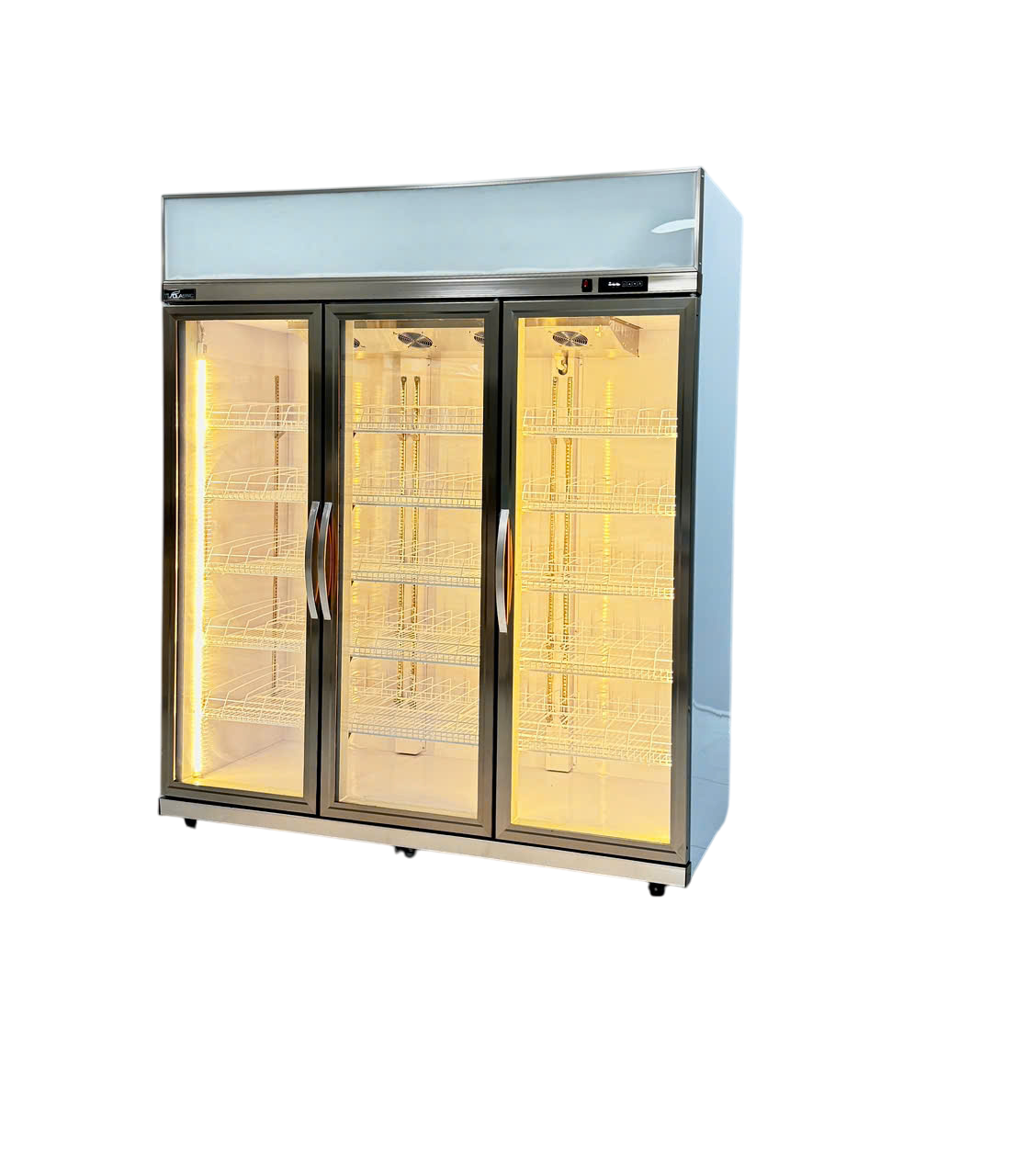 Tủ mát 3 cánh cao cấp sấy kính điện