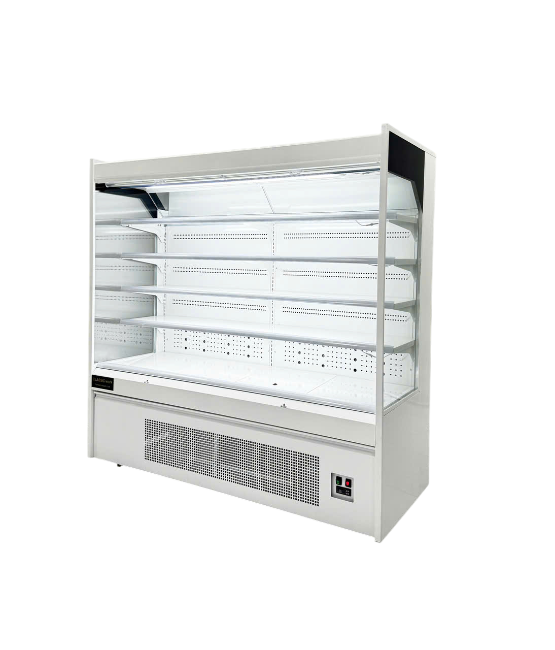 Tủ mát không cửa kéo rèm 2m