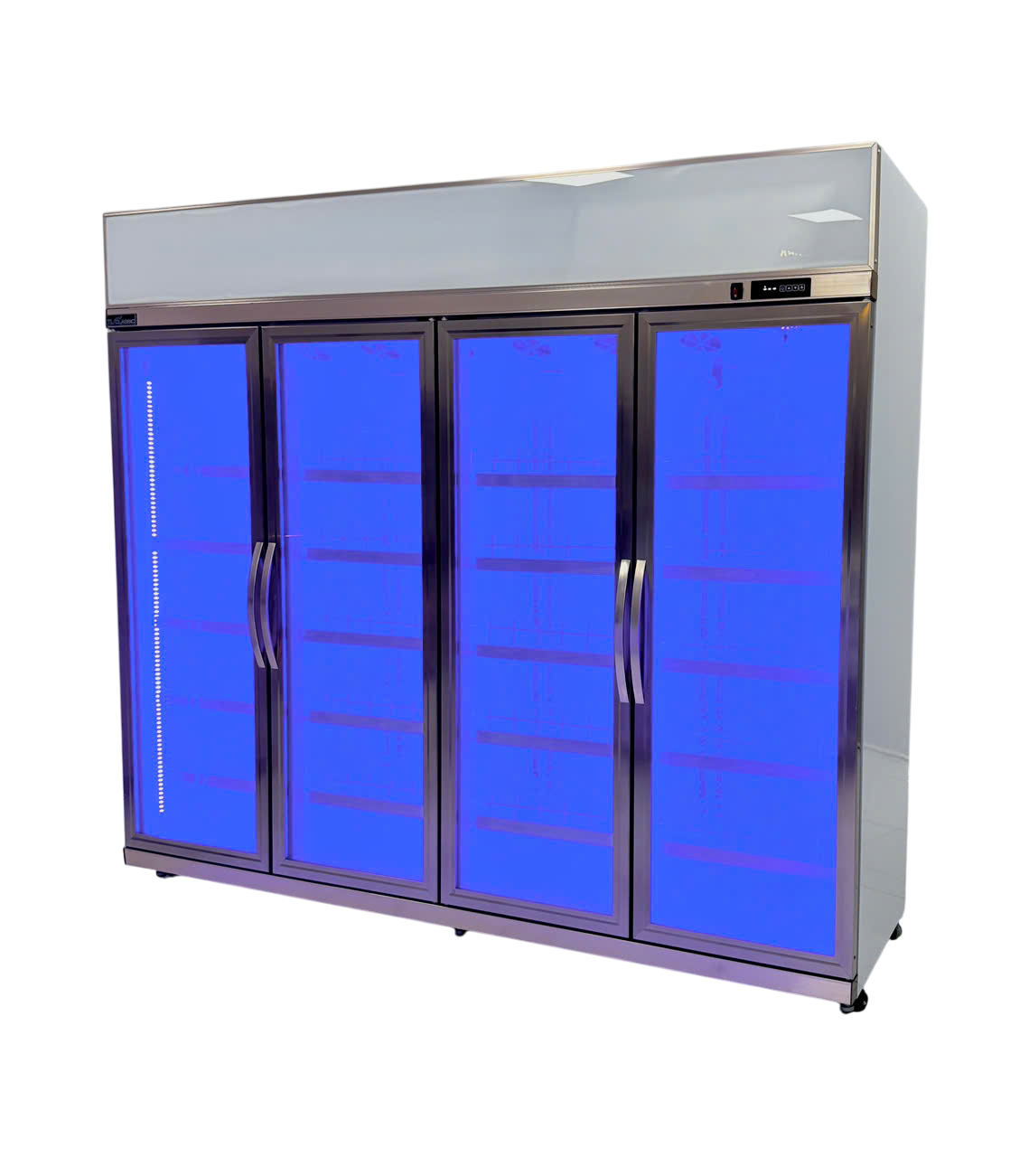 Tủ mát 2 3 4 cánh block trên