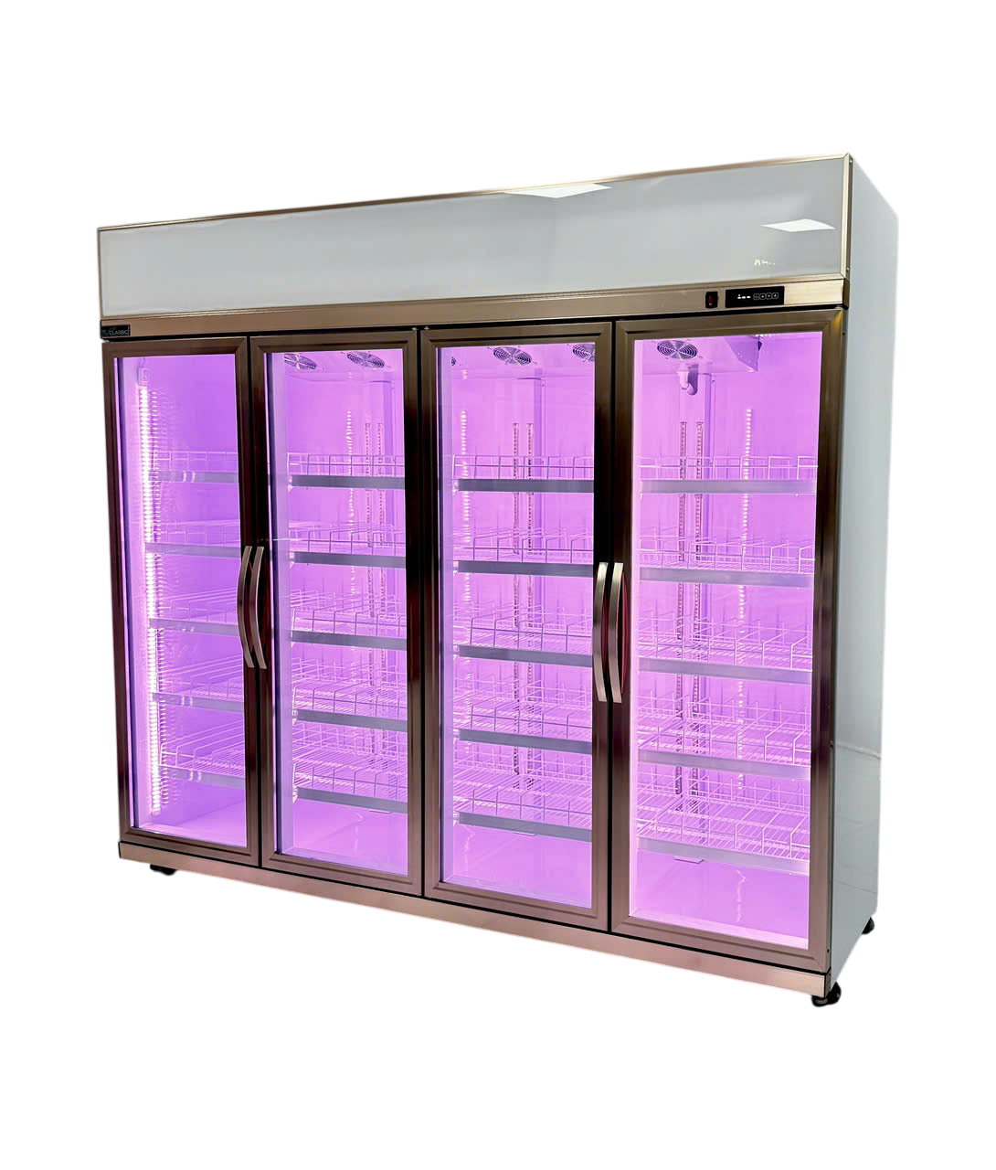 Tủ mát 2 3 4 cánh block trên