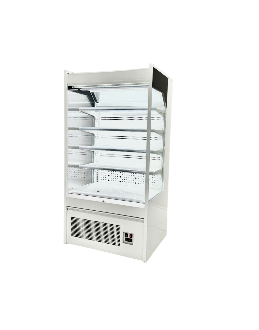 Tủ mát không cửa kéo rèm 1m