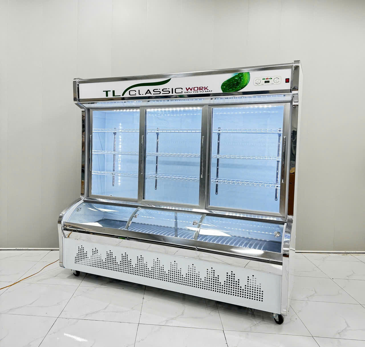 Tủ mát trưng bày 2 chế độ V1