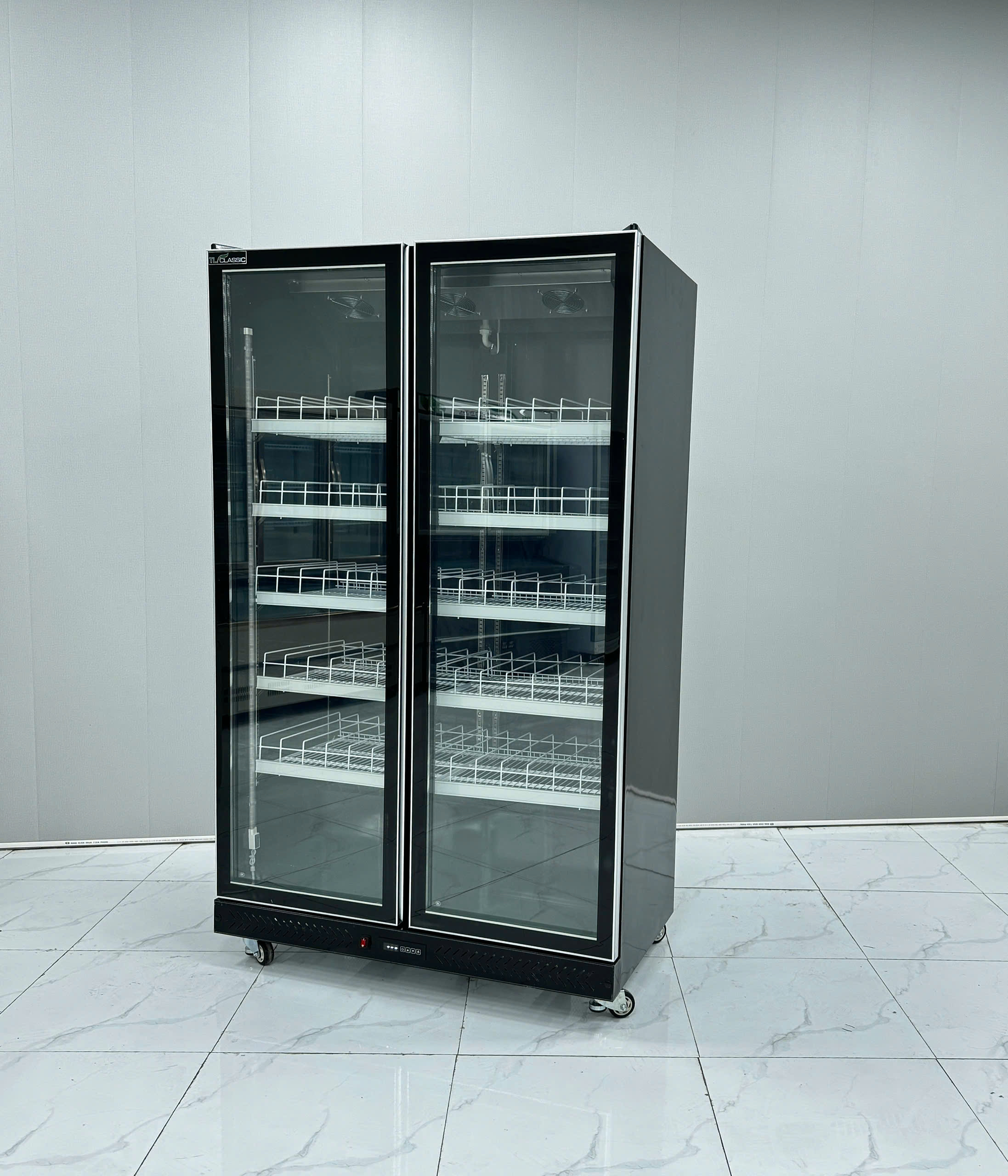 TỦ MÁT 2 CÁNH CAO CẤP ĐÈN 3 MÀU