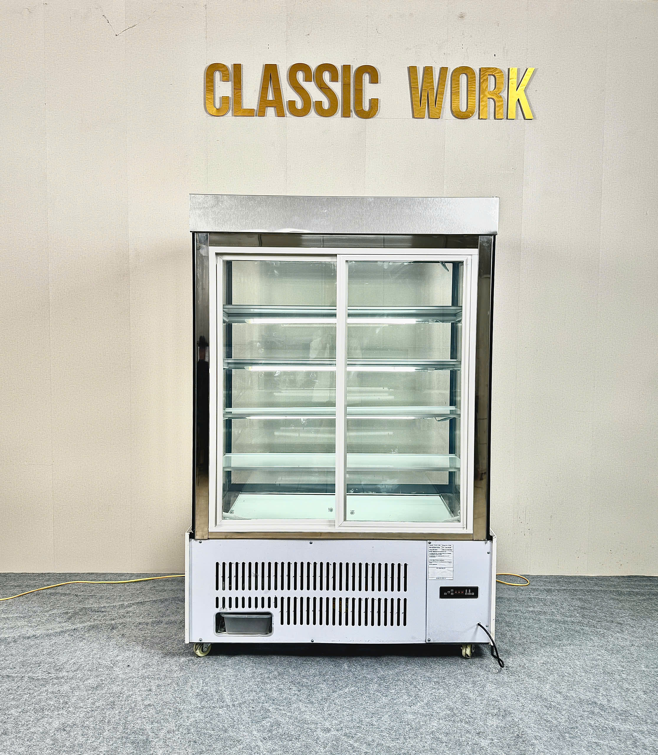 Tủ bánh kem 5 tầng 1m2