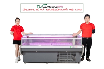 Tủ mát để thịt không cửa