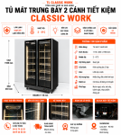 Tủ mát 2-3 cánh LG - Đèn LED 3 Màu ,Tiết Kiệm Điện, Hiện Đại