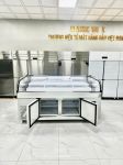 Tủ thịt thực phẩm 3 tầng 2 chế độ kính cong