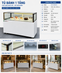 Tủ bánh 1 tầng cao cấp