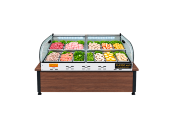 Tủ thịt thực phẩm 3 tầng để bàn