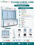 Tủ tích hợp 3 chế độ  mát - đông - mềm CLassic V2