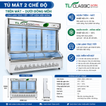 Tủ mát trưng bày 2 chế độ V1