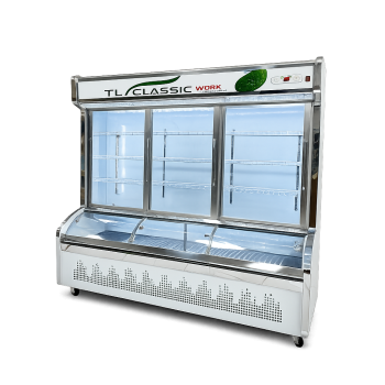 Tủ mát 2 cánh trưng bày 2 chế độ V1