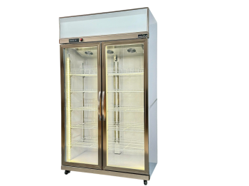 Tủ mát 2 cánh sấy kính điện