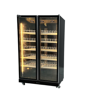 TỦ MÁT 2 CÁNH CAO CẤP ĐÈN 3 MÀU