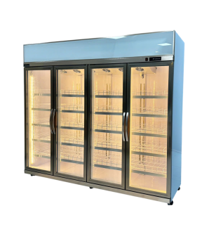 Tủ mát 2 3 4 cánh block trên