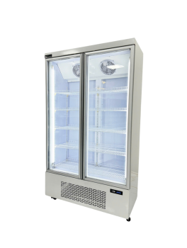 Tủ đông đứng 2 cánh kính