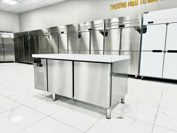 Bàn làm đông 1m8 ( làm mát trực tiếp )