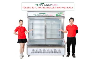 Tủ mát 2 cánh trưng bày 2 chế độ V1