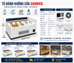 TỦ BÁNH SANWICK KHÔNG CỬA