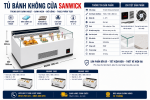 TỦ BÁNH SANWICK KHÔNG CỬA