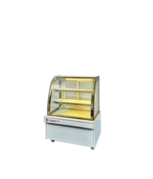 TỦ BÁNH KEM KÍNH CONG - 90