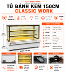 TỦ BÁNH KEM KÍNH VUÔNG-1