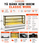 TỦ BÁNH KEM KÍNH VUÔNG-1