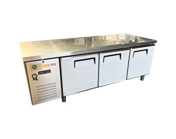 BÀN BẾP INOX - LÀM ĐÔNG - DÀI 2m ( làm lạnh quạt gió )