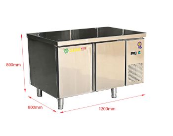 BÀN BẾP INOX - LÀM MÁT - DÀI 1m2